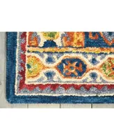 Nourison Home Vivid Viv09 Navy Rug