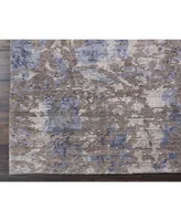 Nourison Home Lucent LCN03 Gray 5'6" x 7'6" Area Rug