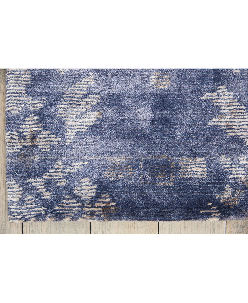 Nourison Home Lucent LCN06 Blue 8'6" x 11'6" Area Rug