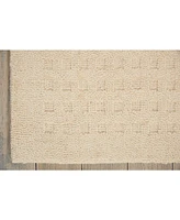 Nourison Home Marana MNN01 Ivory 3'9" x 5'9" Area Rug