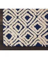 Nourison Home Deco Mod 37591 Navy Ivory Rug