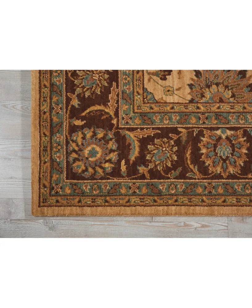 Nourison Home Living Treasures LI05 Beige 7'6" x 9'6" Area Rug