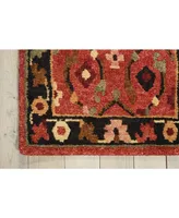 Nourison Home Tahoe TA12 Rust 2'3" x 8' Runner Rug