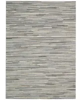 Nourison Home Capelle CPEL1 Silver 2'3" x 3' Area Rug