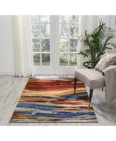 Nourison Home Chroma Crm04 Paprika Rug