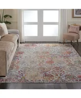 Nourison Home Ankara Global ANR06 Ivory 8'10" x 11'10" Area Rug