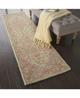 Nourison Home Jazmine JAZ01 Sand 2'3" x 8' Runner Rug