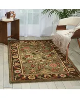 Nourison Home Tahoe TA10 Green 3'9" x 5'9" Area Rug