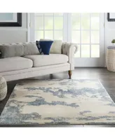 Nourison Home Etchings Etc03 Ivory Mist Rug