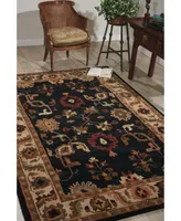 Nourison Home Tahoe TA08 Black 7'9" x 9'9" Area Rug