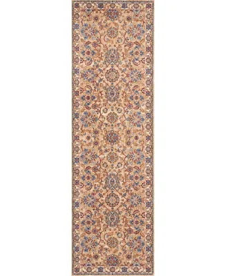 Nourison Home Lagos LAG04 Beige 2'3" x 7'6" Runner Rug