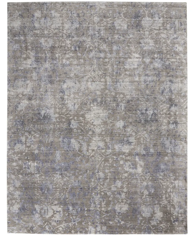 Nourison Home Lucent LCN03 Gray 8'6" x 11'6" Area Rug