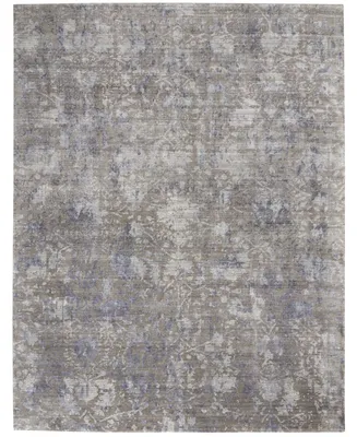 Nourison Home Lucent LCN03 Gray 8'6" x 11'6" Area Rug