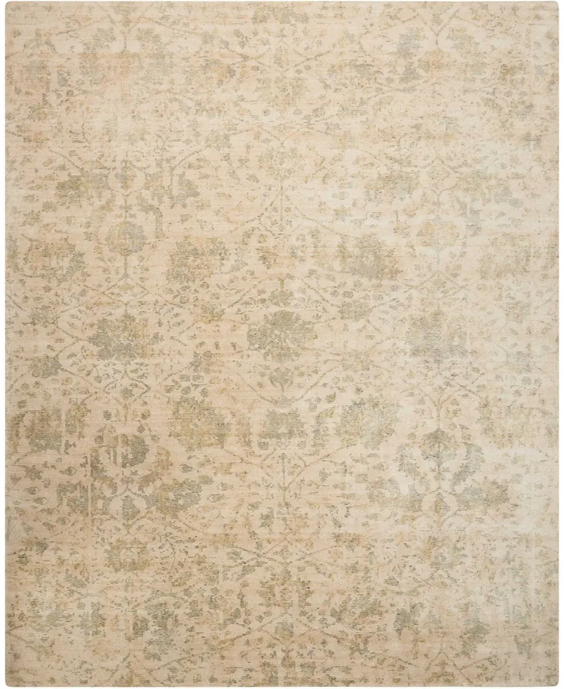 Nourison Home Lucent LCN05 Ivory 5'6" x 7'6" Area Rug