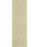 Nourison Home Marana MNN01 Ivory 2'3" x 8' Runner Rug