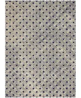 Nourison Home Deco Mod 37591 Navy Ivory Rug