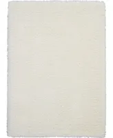 Nourison Home Luxe Shag LXS01 Ivory 5' x 7' Area Rug