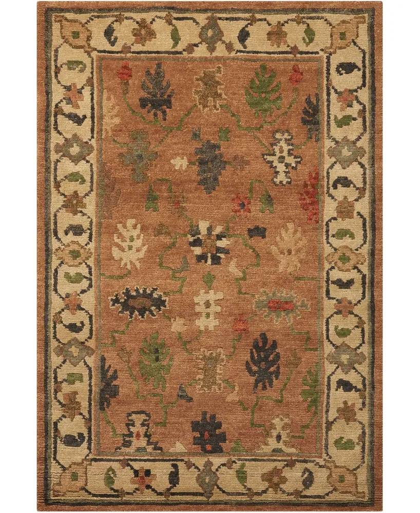 Nourison Home Tahoe TA05 Copper 5'6" x 8'6" Area Rug