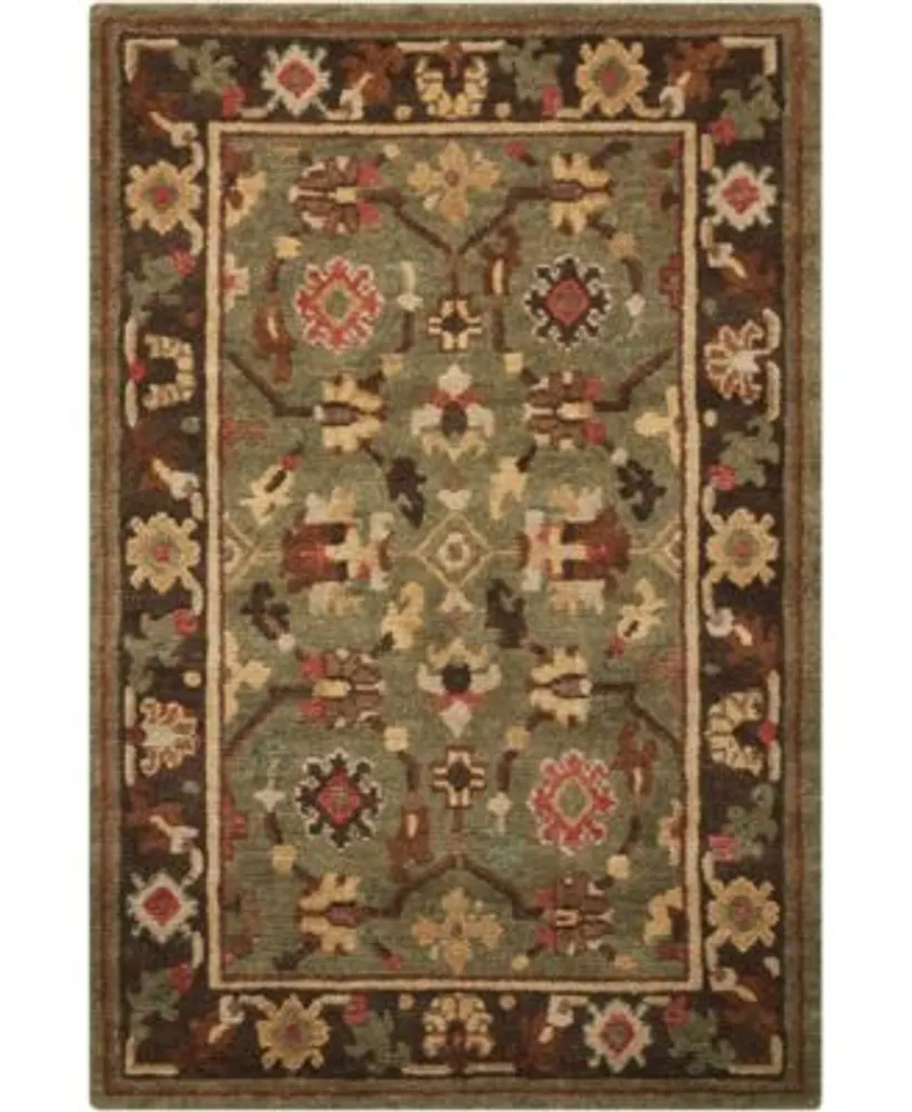 Nourison Home Tahoe Ta10 Green Rug