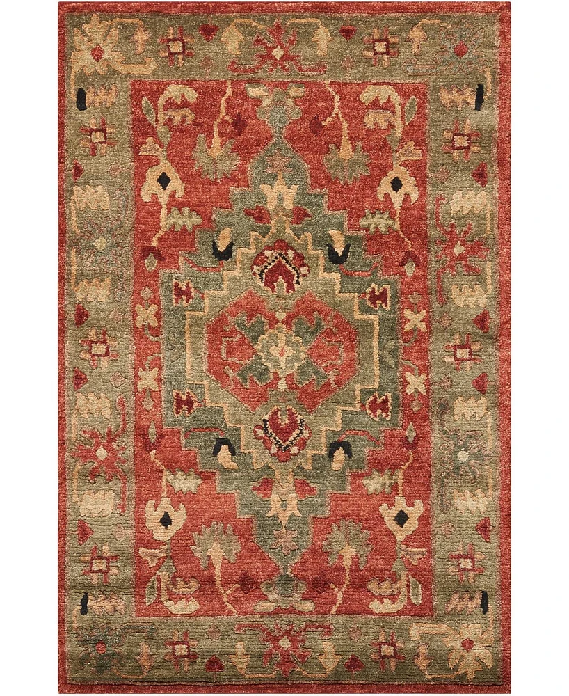 Nourison Home Tahoe TA01 Rust 8'6" x 11'6" Area Rug