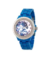 Disney Frozen 2 Elsa Women's Enamel Sparkle Blue Alloy Watch 41mm