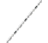 Giani Bernini Sterling Silver Necklace, 20" Dot Dash Chain