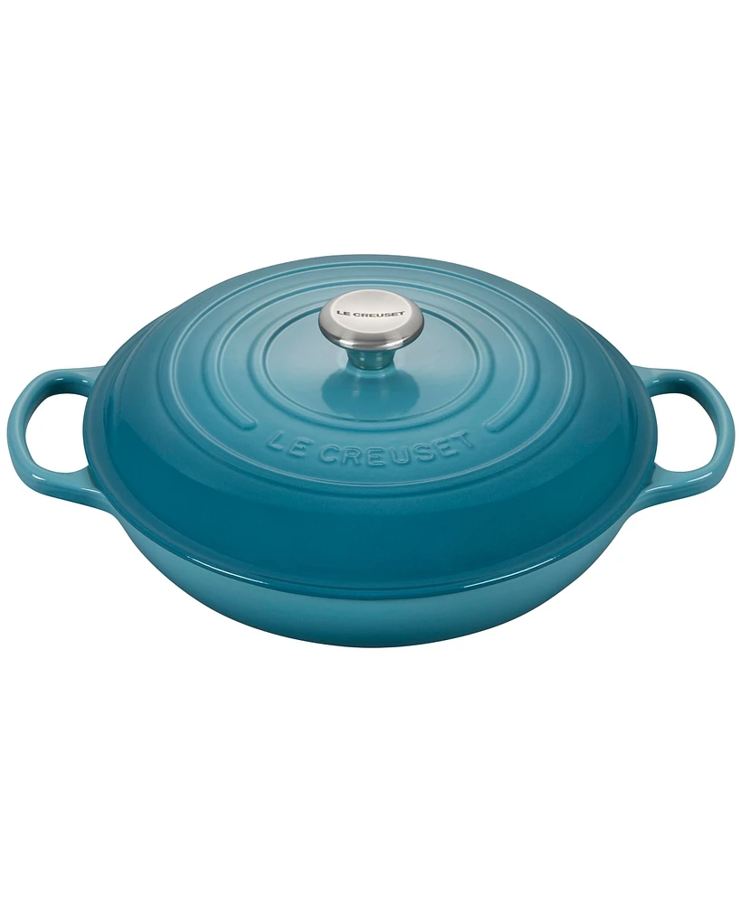 Le Creuset 3.5-Qt. Signature Enameled Cast Iron Braiser