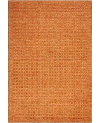 Nourison Home Marana MNN01 Tangerine 3'9" x 5'9" Area Rug