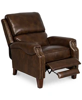 Arianlee Leather Push Back Recliner, Created for Macy's
