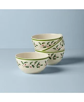 Lenox Holiday Melamine All Purpose Bowls, Set of 4