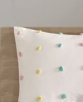 Intelligent Design Callie Pom Pom 5-Pc. Duvet Cover Set, Full/Queen