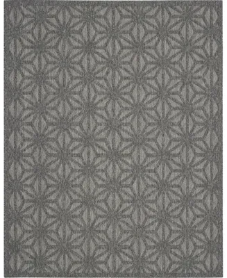 Nourison Home Cozumel CZM01 Onyx 7'10" x 9'10" Outdoor Area Rug