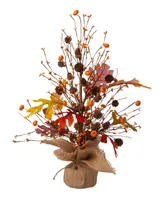 Glitzhome 20" Harvest Table Tree Decor