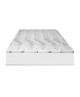 SensorPEDIC 2" Charcoal Infused Memory Foam Mattress Topper