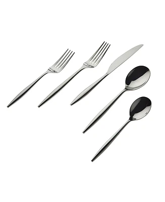 Godinger Milano Mirror 20 Piece Flatware Set, Service for 4