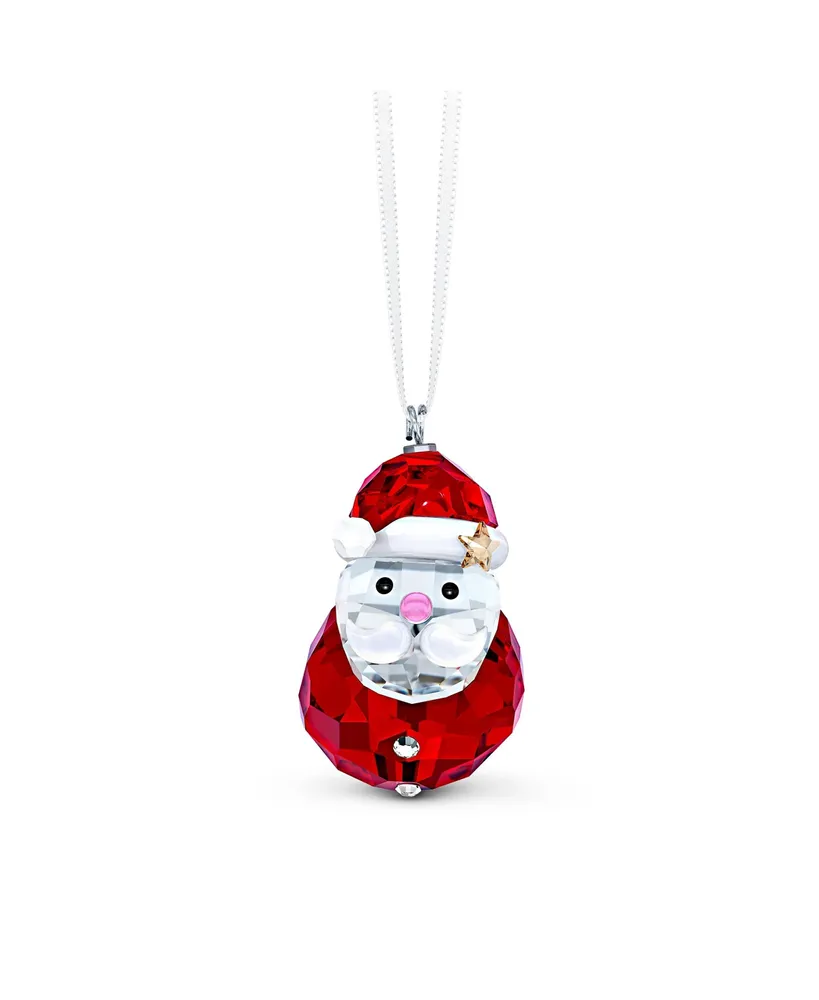 Swarovski Rocking Santa Claus Ornament