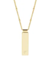 brook & york Maisie Initial Gold-Plated Pendant Necklace - Gold