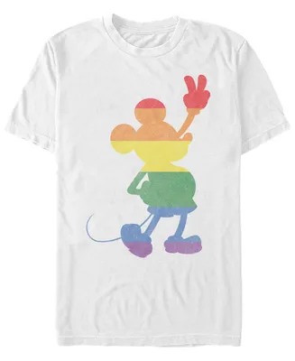 Fifth Sun Men's Love Is Mickey Short Sleeve T-Shirt