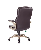 Osp Home Furnishings High Back Leather Executive Office Manager's Chair