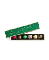 Godiva Holiday Truffle Flight Gift Box, 6 Piece