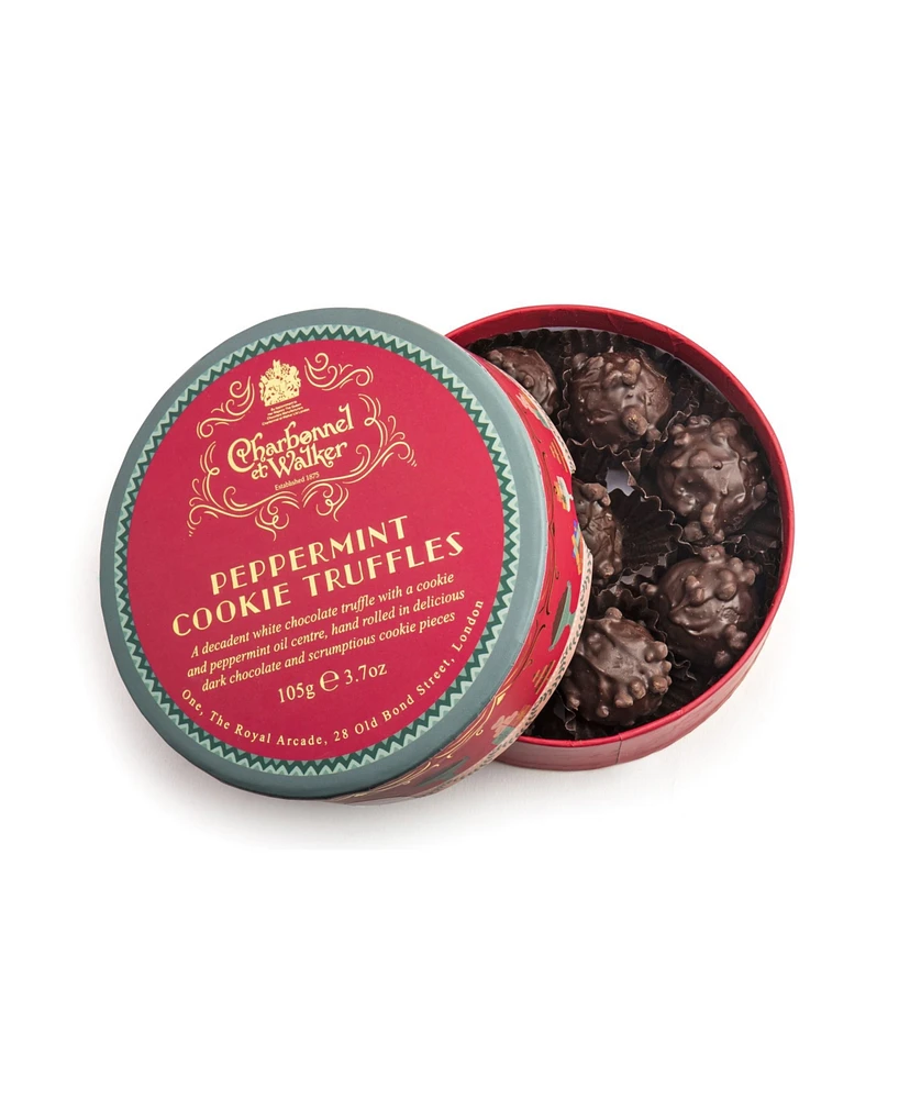 Charbonnel et Walker Holiday Peppermint Cookie Chocolate Truffles