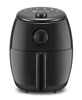 Elite Gourmet 2.1Qt. Compact Electric Hot Air Fryer with Timer & Temperature Controls, 1000W