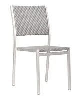 Zuo Metropolitan Armless Chair, Set of 2