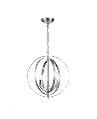 Home Accessories Setsus 18" 3-Light Indoor Chandelier with Light Kit