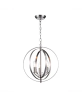 Home Accessories Setsus 18" 3-Light Indoor Chandelier with Light Kit