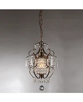 Home Accessories Rosalie 10" 1-Light Indoor Chandelier with Light Kit