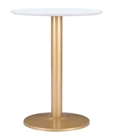 Zuo Alto Bistro Table - Gold