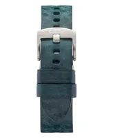 Avi-8 Men's Green Genuine Leather Strap Rally, 22mm