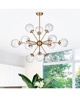 Home Accessories Masakee 39.4" 12-Light Indoor Chandelier with Light Kit