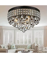 Home Accessories Melly 18" 3-Light Indoor Chandelier with Light Kit